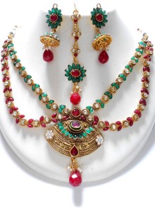 Polki Necklace Set